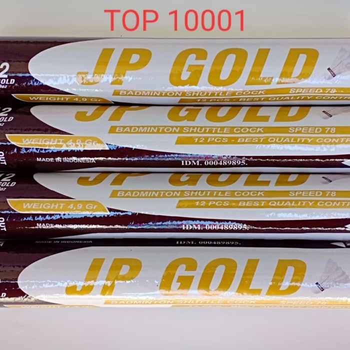 Shuttlecock Kok Jp Gold Jaya Pro Gold Original Shuttle Cock