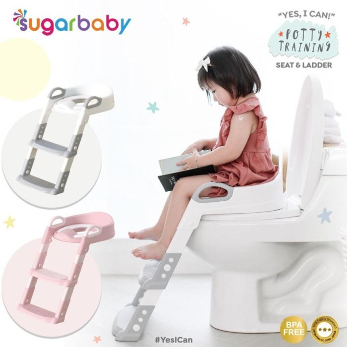Toilet Sugarbaby Potty Training Seat&Ladder / Potty Seat Toilet Training Anak