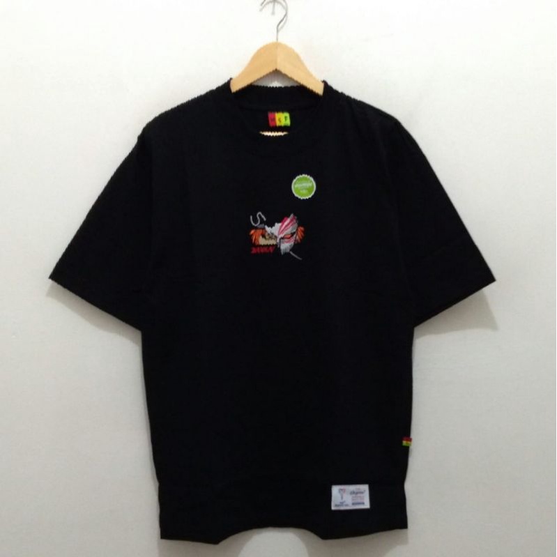 KAOS BAJU MCF X BLEACH BORDIR TSHIRT OVERSIZE