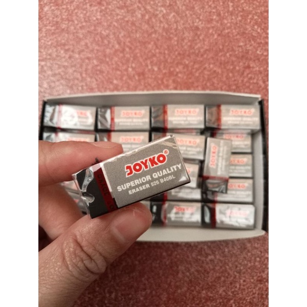 

Joyko eraser penghapus pensil warna hitam 526B40BL