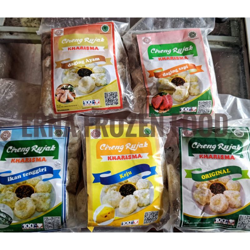 

cireng kharisma Rujak cireng kharisma isi 20, banyak varian