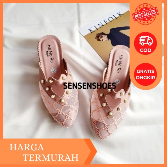 Sendal Anak Perempuan Sendal Princes Hak Kaca Heels Anak Perempuan Hil Sendal Hak Kaca Anak Mawar Se