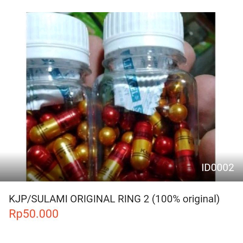 KJP/SULAMI jamu pelangsing ring 2