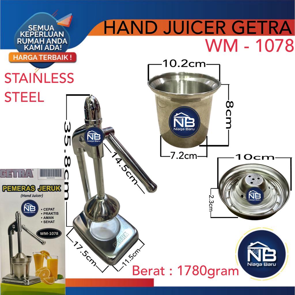 Jual Alat Peras Jeruk Manual Hand Juicer Getra Wm Shopee Indonesia