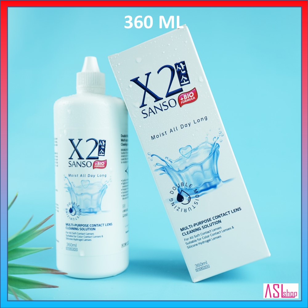 CAIRAN SOFTLENS X2 SANSO + BIO FORMULA 360ML