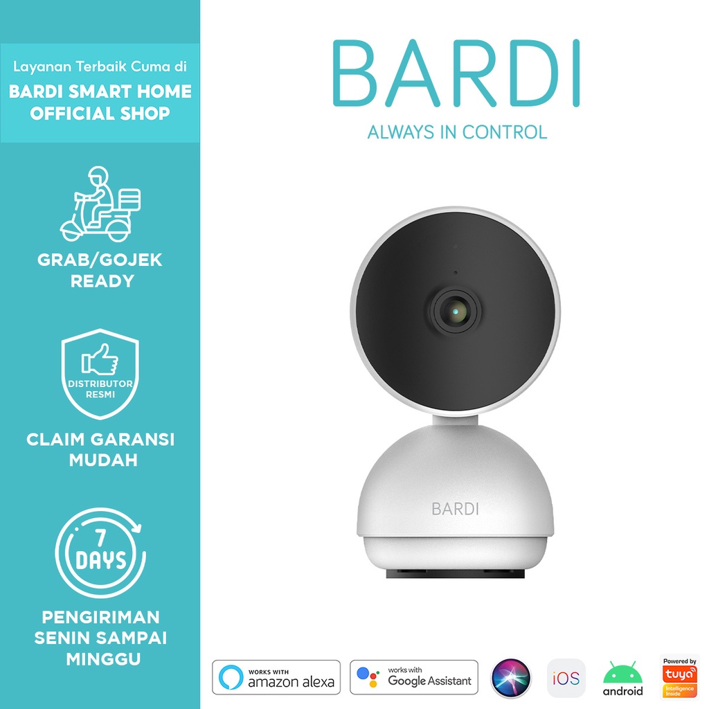BARDI IP Camera Indoor PTZ (Lite Version) + Micro SD