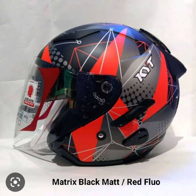 Helm KYT GALAXY FLAT R MATRIX Original