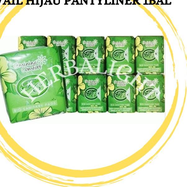 

Diskon[HJ]-Avail Hijau Pantyliner 1 bal isi 10 bungkus Pantyliner Pembalut Herbal