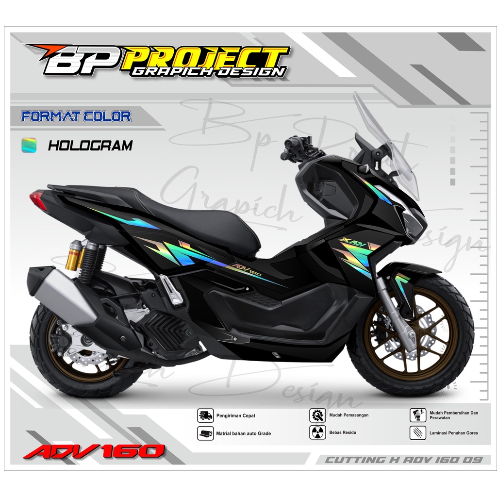ADV 160 - CUTTING ADV 160 - CUTTING STICKER ADV 160 - STICKER CUTTING ADV 160 LIST VARIASI BODY MOTO