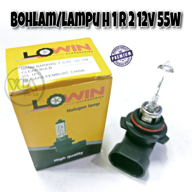 BOHLAM/LAMPU H1R2 all new Yaris,Vios,Mobilio RS,Brio RS 12v 55w.