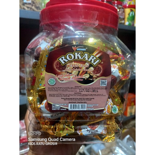 

ROKARI TOPLES COKELAR KACANG ISI 35 PCS