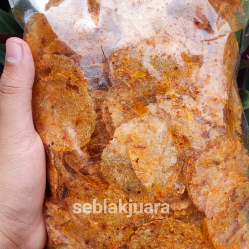 

KERIPIK KACA BELEDAG 250 GRAM EXTRA PEDAS DAUN JERUK