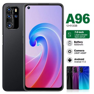 【Bisa COD】handphone 0PP0A96 Pro promo murah cuci gudang 2022 hp termurah asli 4G 5G baru android ponsel smartphone 12GB+512GB hp murah 500 ribuan bekas original