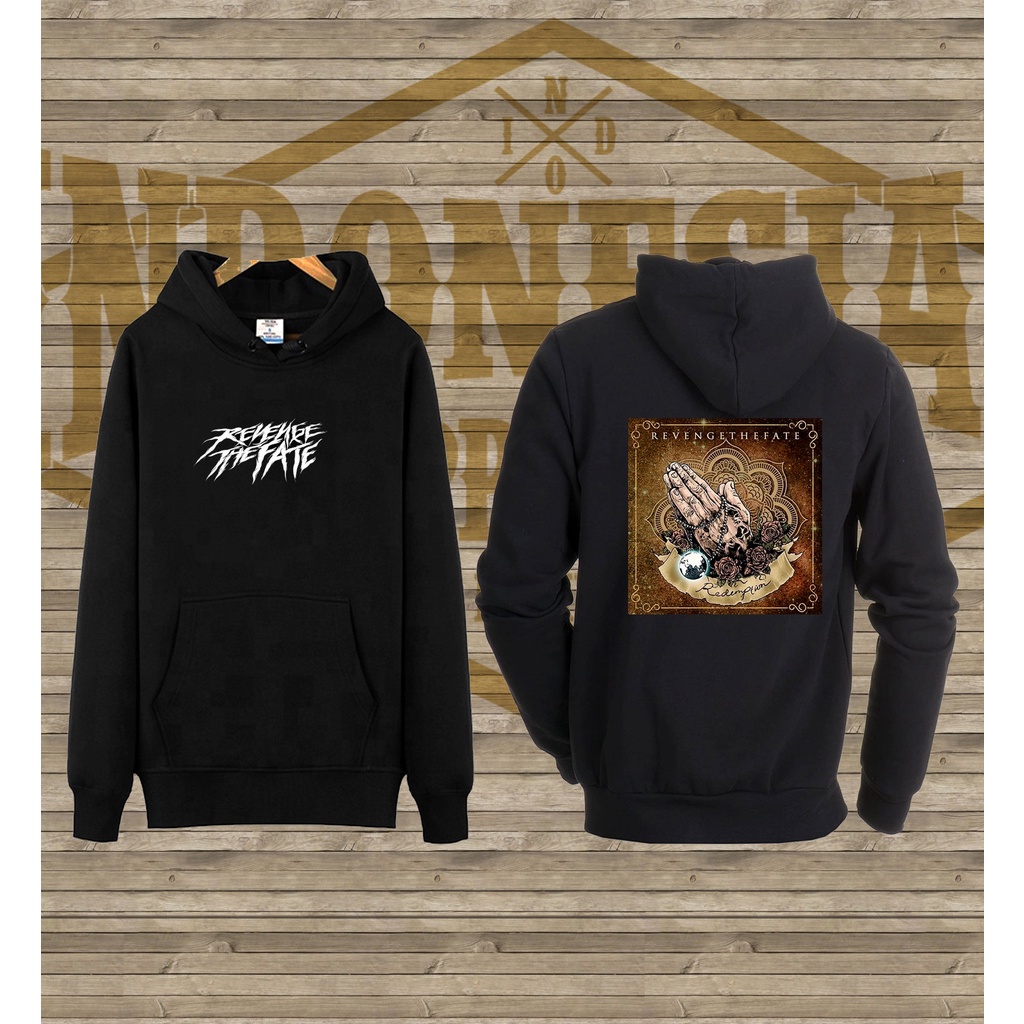 HOODIE ZIPPER BAND REVENGE THE FATE PREMIUM