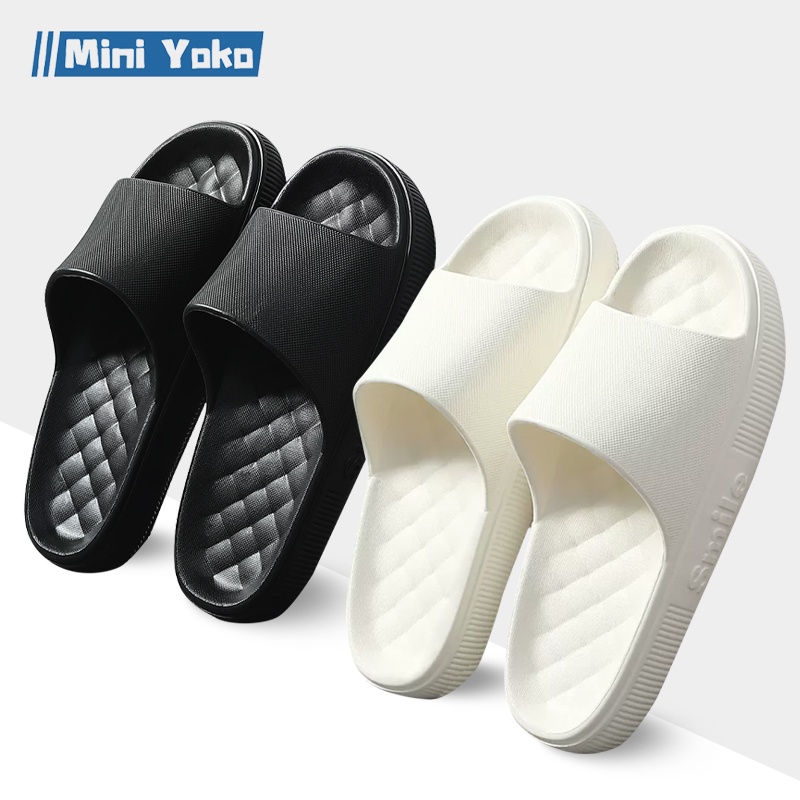 Mini Yoko Sandal jelly wanita Korean Import Soft Slipper Anti Slip Elastic Empuk PVC 2022 Terbaru Sendal Wanita Sandal Slop Kamar murah