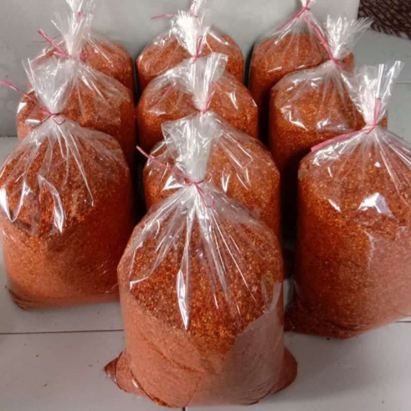 

cabe bubuk gilingan kasar kemasan 5kg
