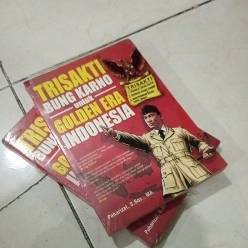 BUKU TRISAKTI BUNG KARNO GOLDEN ORIGINAL