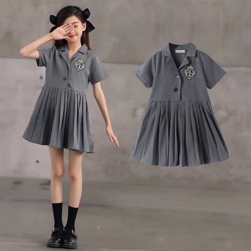D04 Dress import korea dress anak perempuan remaja terbaru