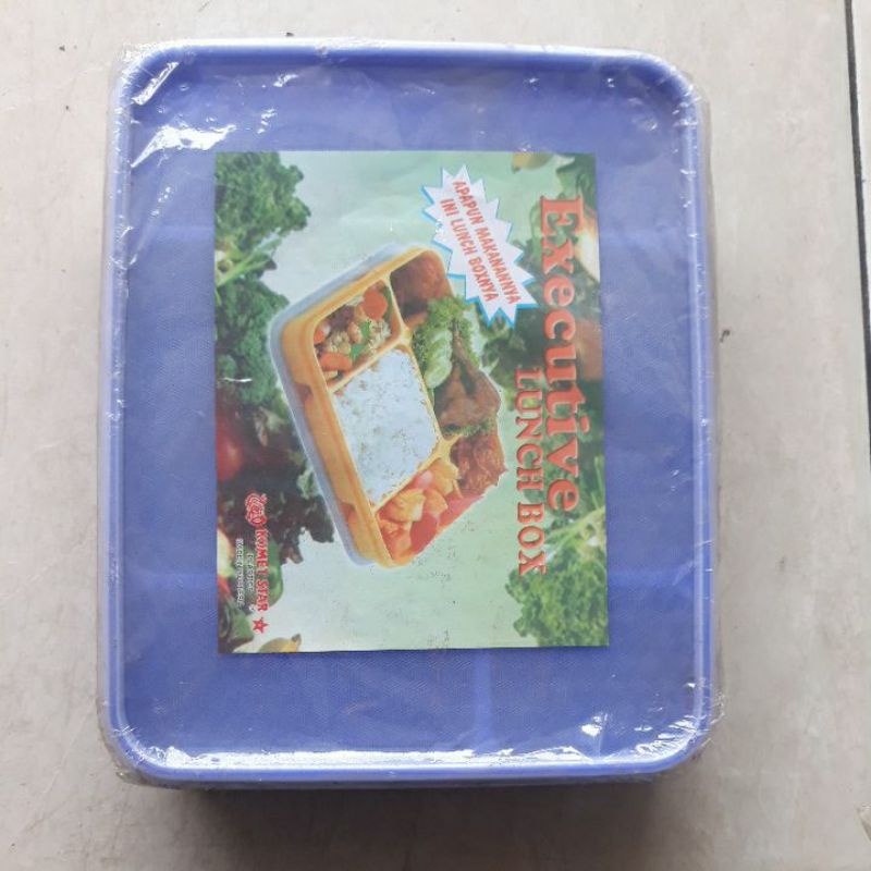 KOTAK MAKAN 6 SEKAT KOMET STAR/LUNCH BOX/KOTAK KATERING