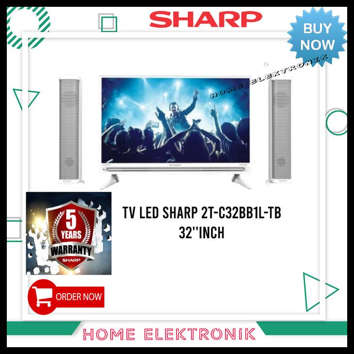 Tv Led Sharp Tower 2T-C32Bb1L-Tb White 32''Inch