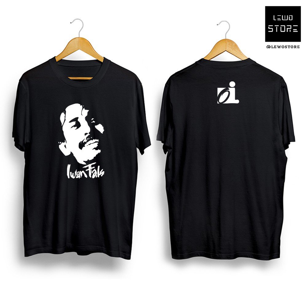 Kaos iwan fals musisi legenda indonesia bongkar sarjana Galang Rambu Anarki Bang Iwan + Belakang