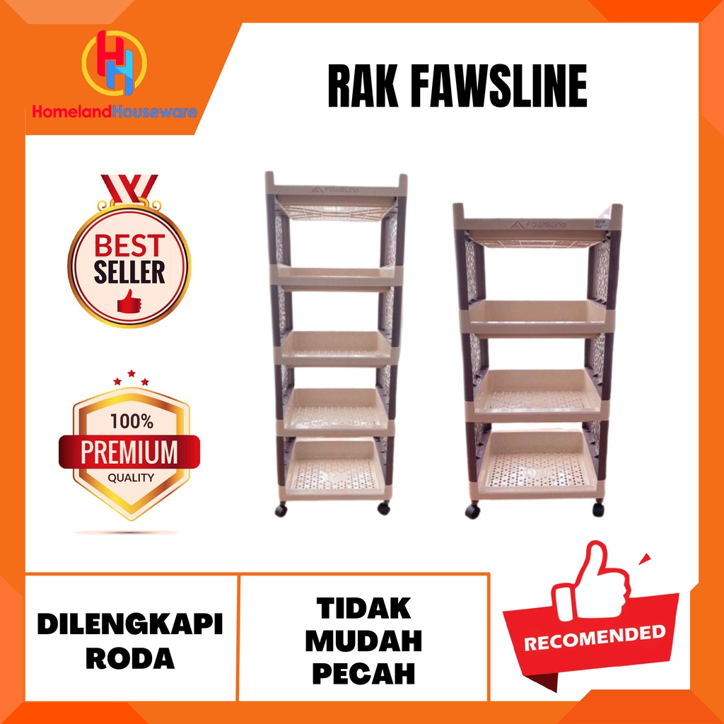 RAK FAWSLINE SUSUN 4 / RAK FAWSLINE SUSUN 5 / RAK SERBAGUNA / RAK YOYO