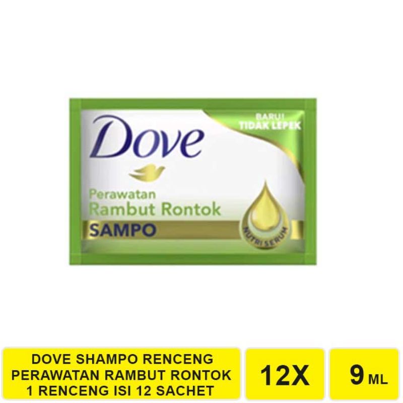 SHAMPO DOVE RENCENG ISI 12 SACHET