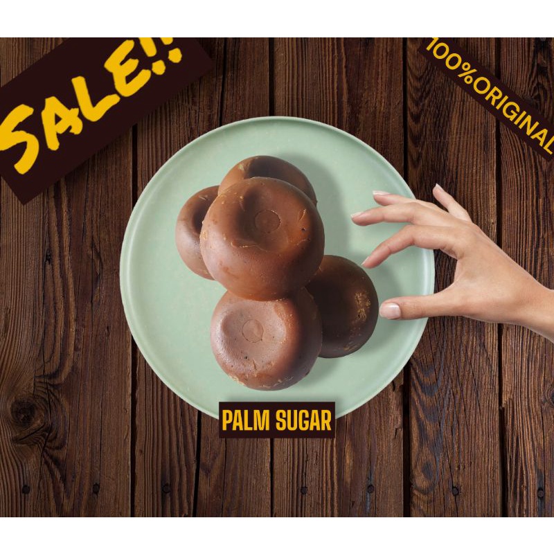 

( COD ) Gula merah/gula jawa asli murni 100% batok 1kg