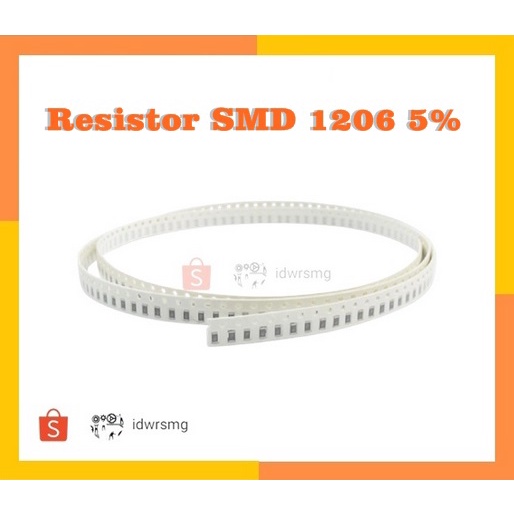 10pcs Resistor SMD 1206 5% 430K 470K 510K 560K