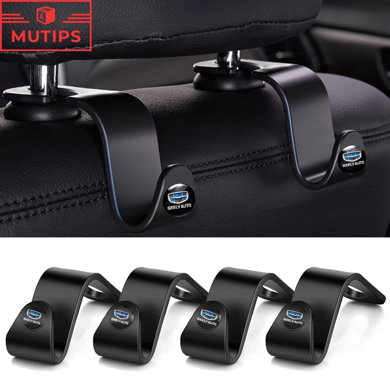 Geely Car Hanger Hooks Back Seat Organizer Aksesoris Dekorasi Belakang