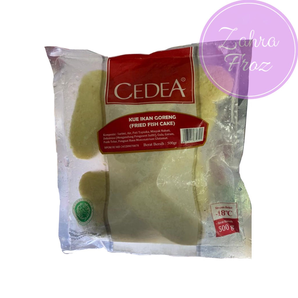 

CEDEA KUE IKAN GORENG 500 GR