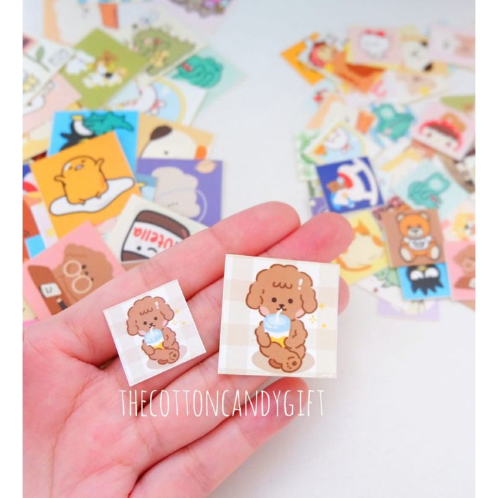 

(min. 8 biji) STIKER SEGEL KECIL KAWAI LUCU AESTETIC TUMBLR ECER/SEAL STIKER ECER