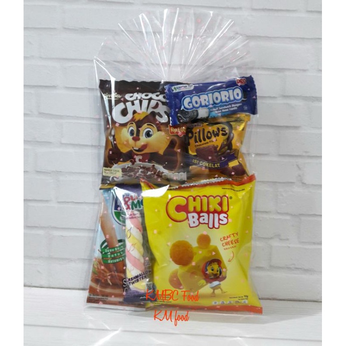 

10 Paket Goodie Bag Ulang Tahun - Bingkisan Hadiah Souvenir - Paket Snack N