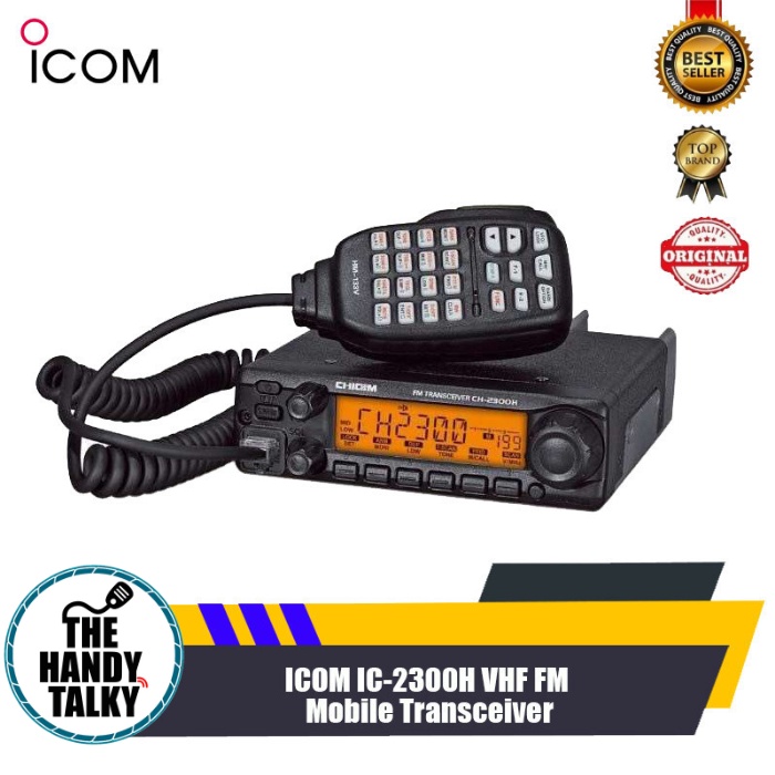 Icom IC-2300H Vhf Mobile Transceiver Radio Rig Icom IC 2300H Vhf Original