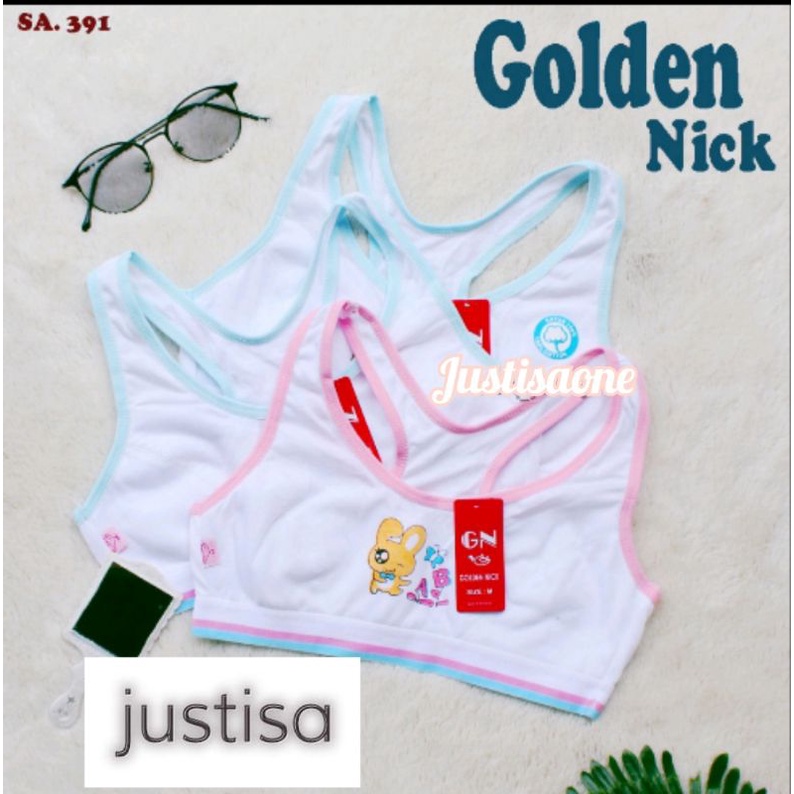 Miniset Anak Remaja GN 299/301 putih Pakaian Dalam Anak Golden Nick Miniset Murah