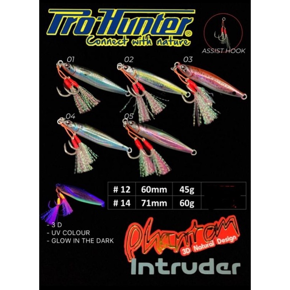 lure pro Hunter phantom intruder 45gr 60gr