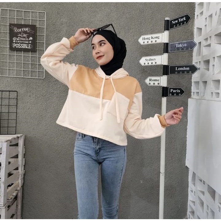 Sweater Wanita Grosir Berkualitas - Agnes pocky hodie