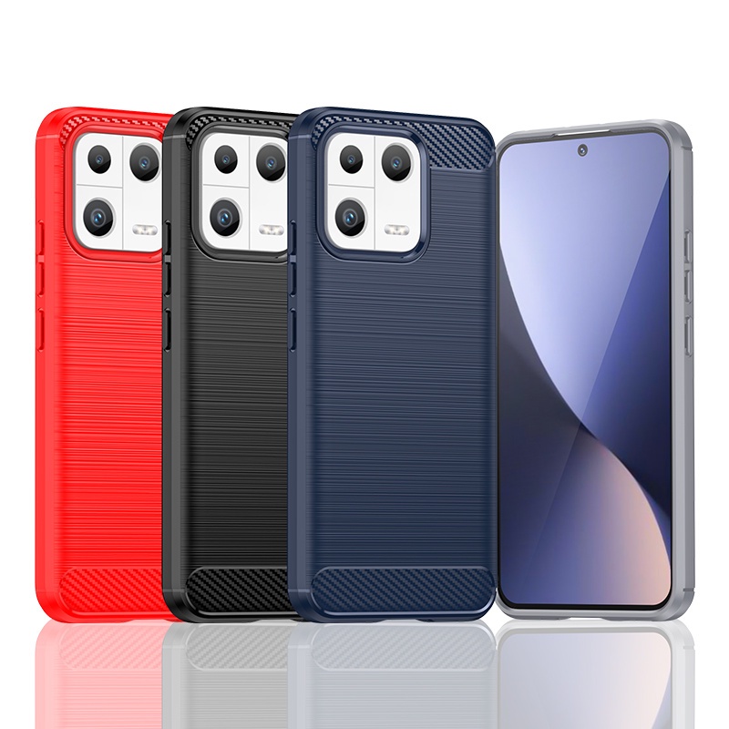 XIAOMI Silikon Penutup Pelindung Ponsel Anti Gores Casing Belakang TPU Shockproof Lembut Untuk Xiaomi13 /13 Pro