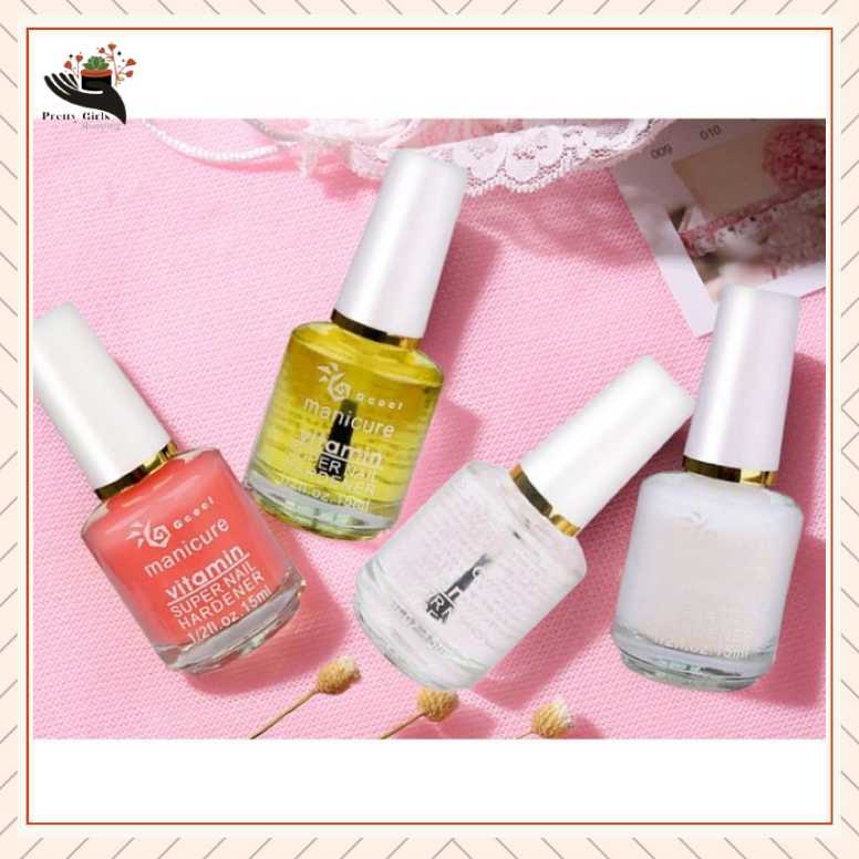 Pretty Cuticle Remover / Kutek Dasar Basecoat/ Vitamin Kuku / Nail Top Coat