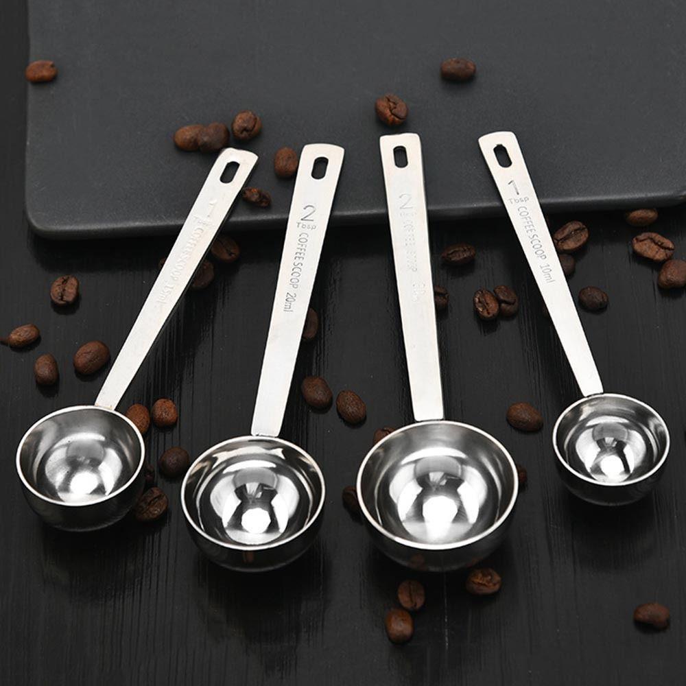 Populer Sendok Takar Susu Bubuk Stainless Steel Mixing Spoon Powder Spoon