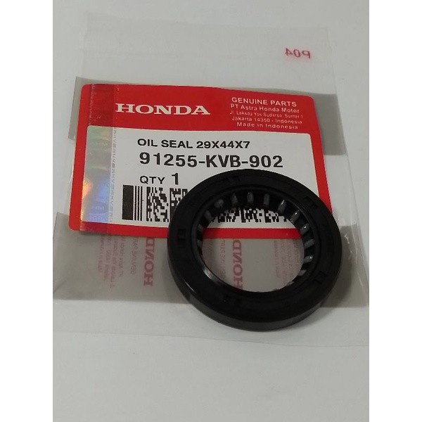 Oil Seal Seal As Roda Belakang 29x44x7 Honda Beat Vario Scoopy Spacy 110 KARBU. KVB.