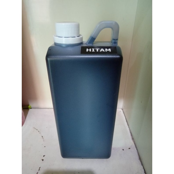 

TERBARU"Tinta stempel flash 1 Liter Warna HITAM PEKAT