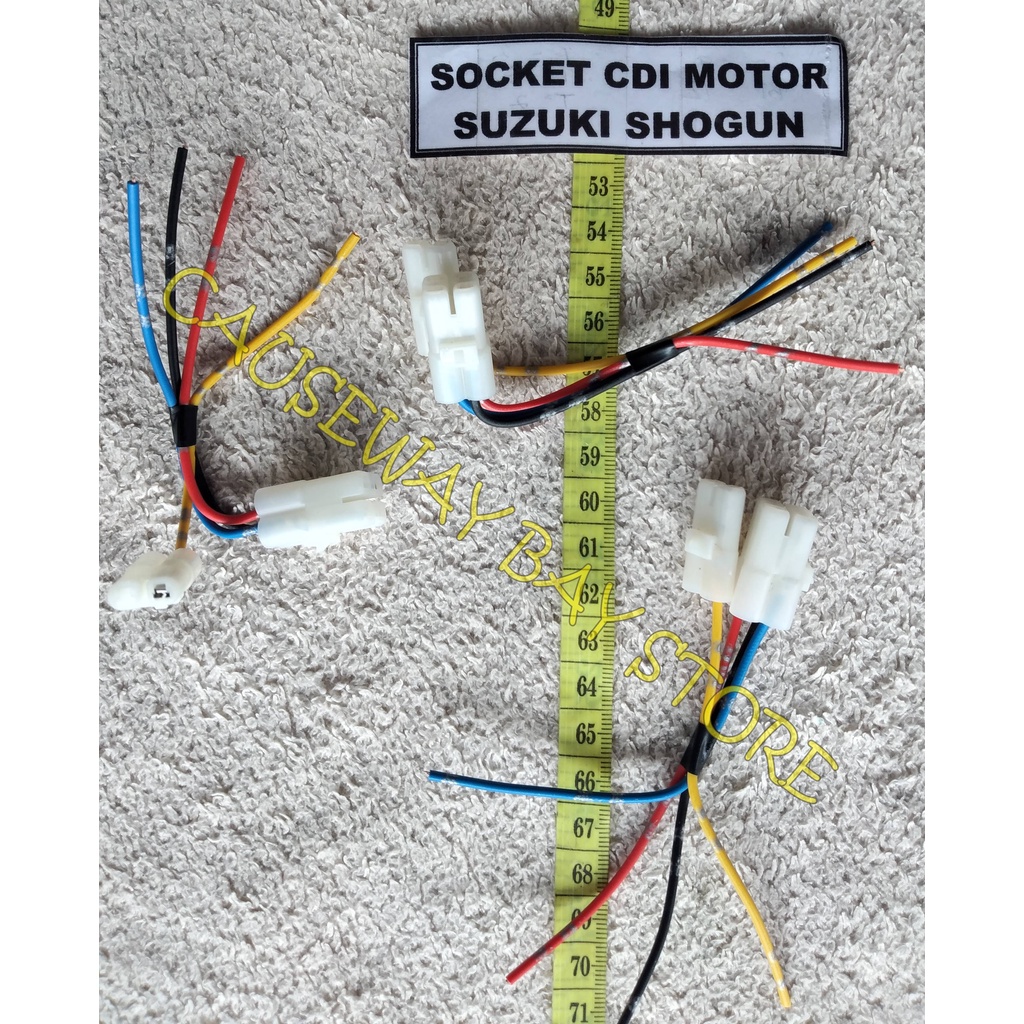 SOCKET CDI MOTOR SUZUKI SHOGUN