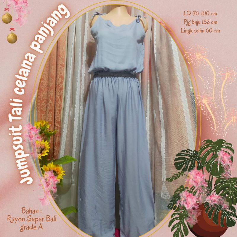 Jumpsuit Tali celana panjang