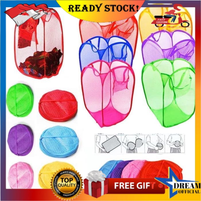 Keranjang Baju Kotor Lipat Motif Karakter / Laundry Basket / Keranjang / Laundry Bag