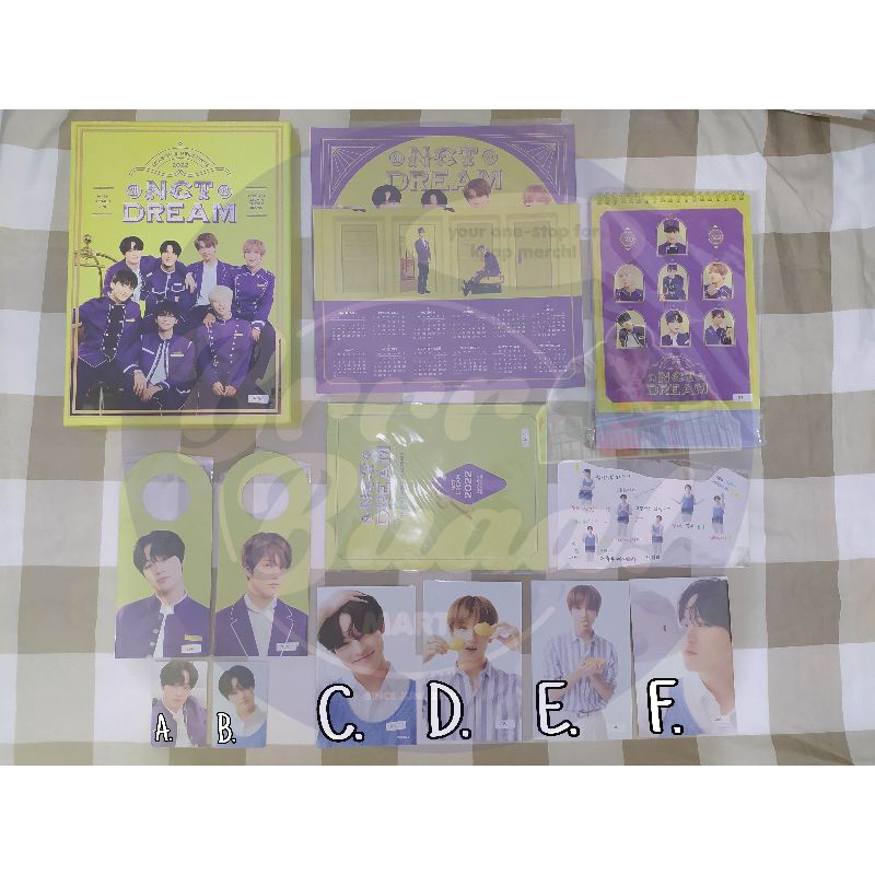 SEASONS GREETING NCT DREAM 2022 CHENLE JISUNG CALENDAR