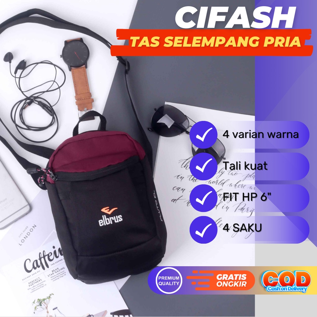 Tas Selempang Kecil Pria