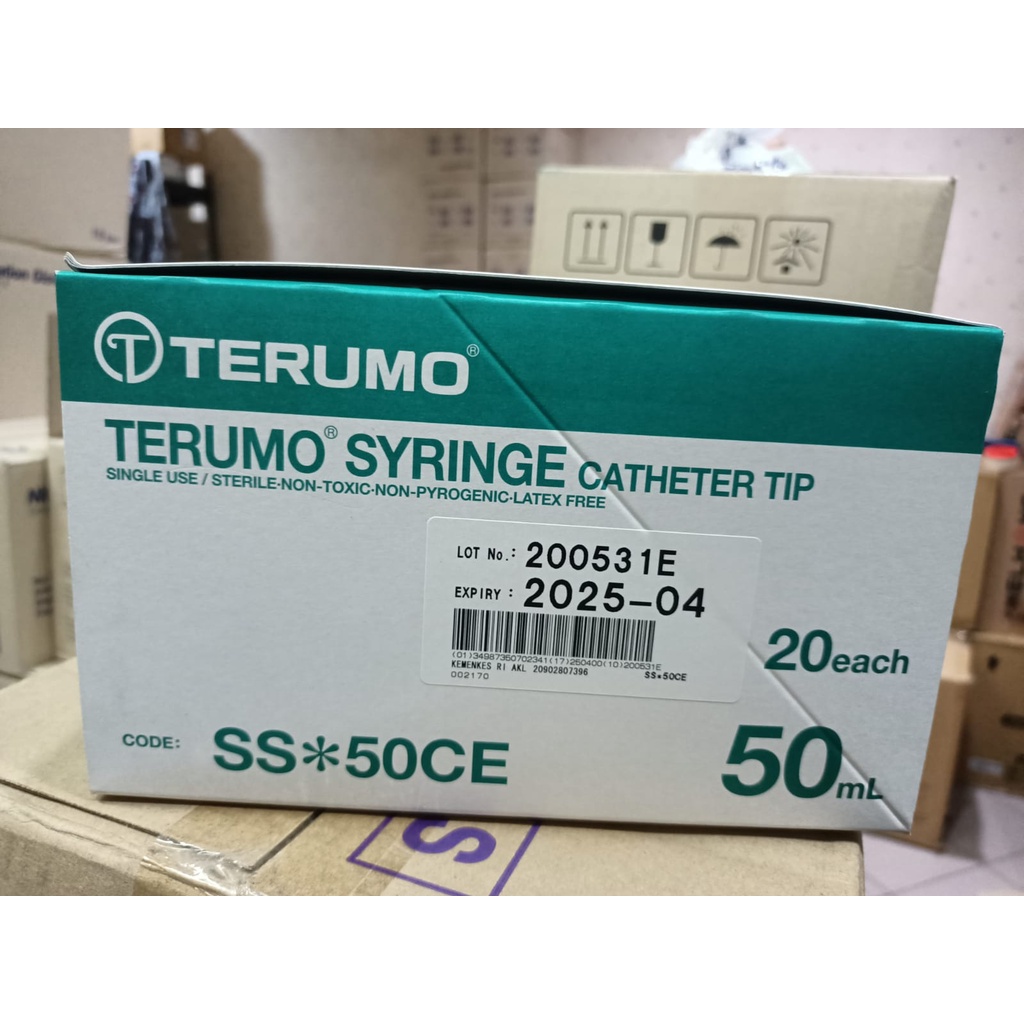 SYRINGE SPUIT DISPOSIBLE TERUMO SUNTIKAN TERUMO 50 ML