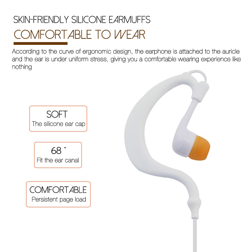 Headphone Kabel Headphone Over-Ear Headphone Waterproof Microphone Earbud Stereo Subwoofer 3.5mm Headphone