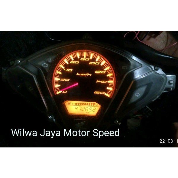spidometer speedometer kilometer vario 125 old non iss